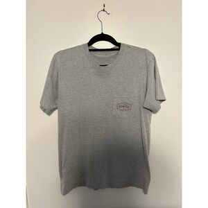 Smith Optics Logo T Shirt Gray With Pocket